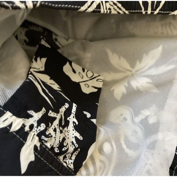 Polo Ralph Lauren Mens XL Hawaiian Hibiscus Floral Swim Trunks Vacation Beach - Picture 9 of 16
